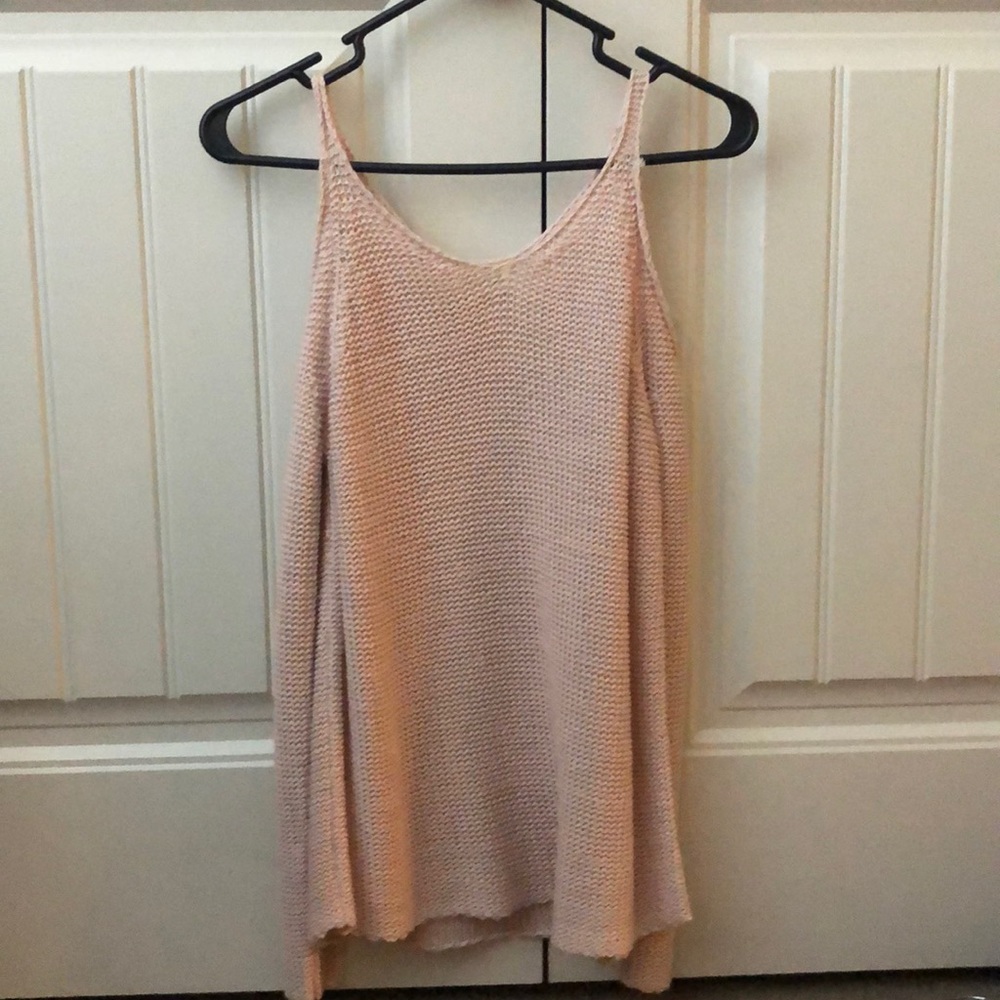 Knitted off the shoulder blouse